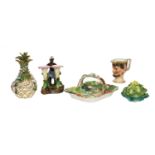 Five Jacob Petit Paris Porcelain Rarities