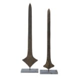 Pair of African Iron Currency Blades