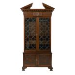 George III Mahogany Bookcase