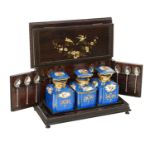 Exceptional Louis-Philippe Rosewood Tea Chest