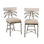 Pair of Mario Villa "Palm" Side Chairs