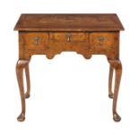 Queen Anne-Style Walnut Lowboy