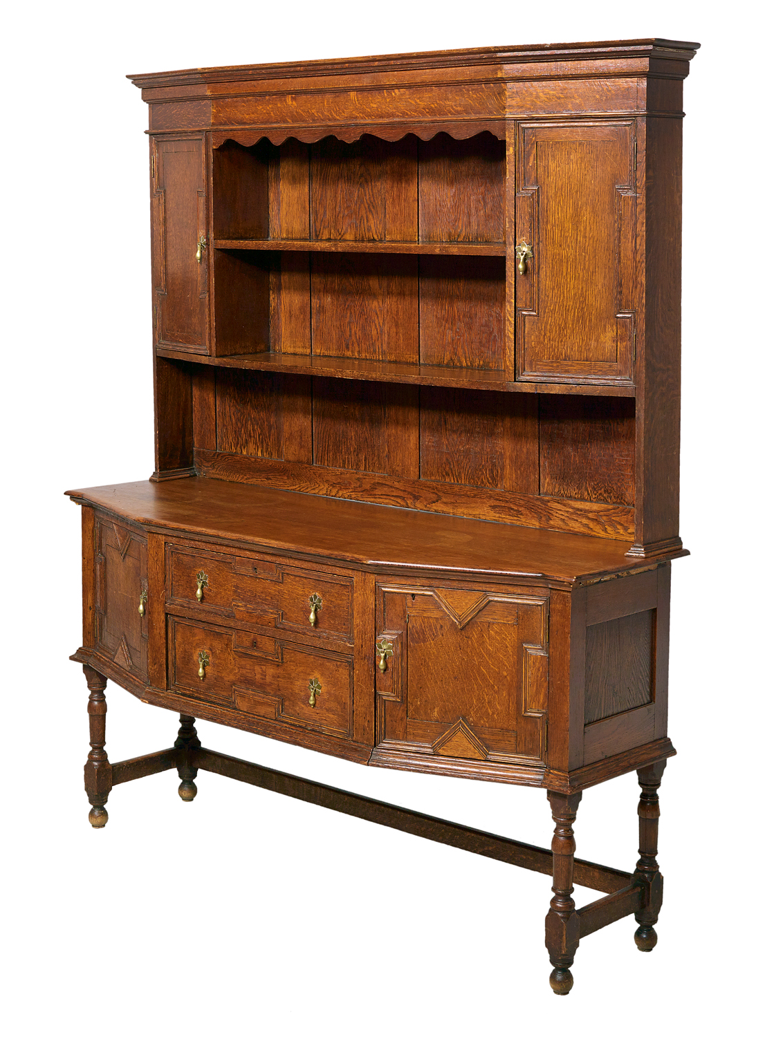 English Oak Welsh Dresser - Image 2 of 3