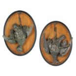 Pair of French "Nature Morte" Wall Plaques