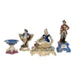 Four Pieces of Jacob Petit Paris Porcelain