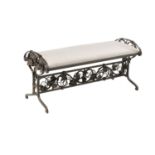 Art Nouveau Iron Window Seat