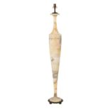 Italian "Art Deco/Greco" Alabaster Floor Lamp