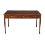 George III-Style Mahogany Writing Table