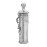 Silverplate Golf Bag Cocktail Shaker