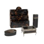 Collection of Four Tortoiseshell Objets de Vertu