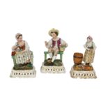 Three Jacob Petit Paris Porcelain Figures