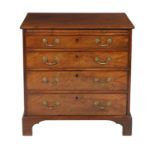 George III Mahogany Bachelor's Chest