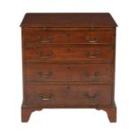 George III Mahogany Bachelor's Chest