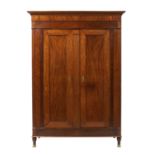 Rare Louisiana Armoire in the Federal Manner