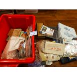 Stamps : Good crate of stamps inc albums, loose, c