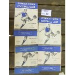 Football : Ipswich Town home progs league 1949/50