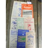 Football : Ipswich Town away progs 1951/2 & 52/3 -