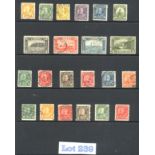 Stamps : Canada GeoV 1930 Set FU SG 288/303 + th