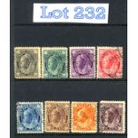 Stamps : Canada 1897 QV Set Fine Used SG141/9 Cat