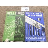 Speedway : Belle Vue (2) v Wimbledon 07/08/1937, v