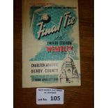 Football : FA Cup Final 1946 Charlton v Derby Co -