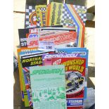 Stock Car : Good collection of 1970's/80's program
