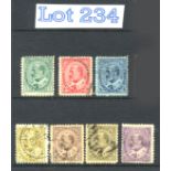 Stamps : Canada 1902 KE VII set SG178/87 FU Cat £1