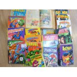 Comics/Annuals - Box of Marvel annuals mostly 1970