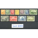 Stamps : Canada Geo V 1928/9 Set FU SG275/85 Cat £