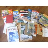 Motor Racing/Cycling: Programmes, magazines & pape