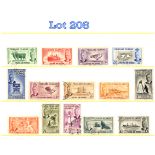 Stamps : Falklands 1952 Geo VI Set FU Complete SG1