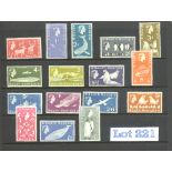 Stamps : South Georgia 1963 Set SG 1-16 UMM Cat £2