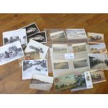 Motor Racing : Brooklands - various inc postcards,