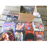 Records : 50+ Heavy Metal 45's inc Thor, Rage, Wra