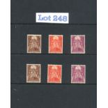 Stamps : Luxembourg 1957 Eurpa Set – 2 Fine Lightl