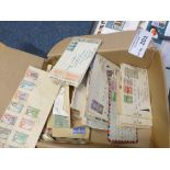 Stamps : 2 boxes & folder inc GB fdc's 2000's onwa