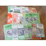 Motorcycling : Race programmes - mostly 1950's inc