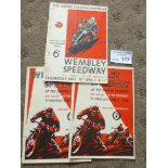 Speedway : Wembley (3) v Wimbledon 11/10/1934, 11/