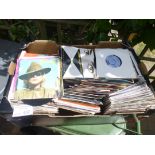 Records : Big box of 45's singles - many pice slee