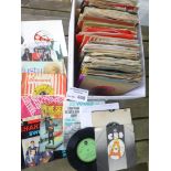 Records : 130+ mainly original 1960's 45's - some