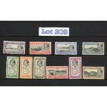 Stamps : Ascension GeoV 1934 Set Fine Mint LMM SG