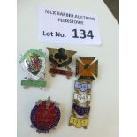 Speedway : Badges - West Ham 1937, New Cross 1948,