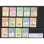 Stamps : Tristan da Cuhna 1960 Set Fine LMM SG 28