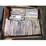 Records : Box/Crate of 45's singles 250+ all sleev