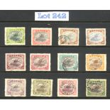 Stamps : Papua 1916/31 SG93/104 ‘Small Papua.’ To