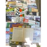 Motor Racing : Box of various magazines, pamphlets