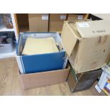 Records : 3 heavy boxes & case of various 78" - he