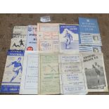 Football : Nice collection of progs inc Ipswich/Ch