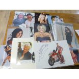 Collectables : Autographs - celebrities inc Sherid