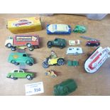 Diecast : Nice selection of unboxed Dinky, Corgi,